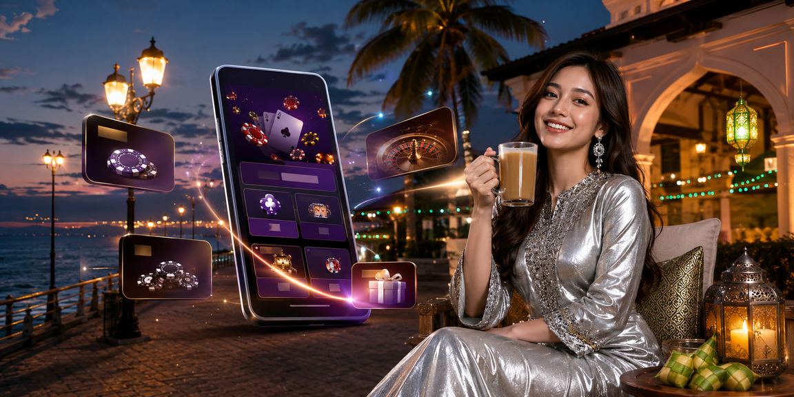 Pengguna Malaysia memasang aplikasi kasino 9600x semasa Hari Raya di Kuantan
