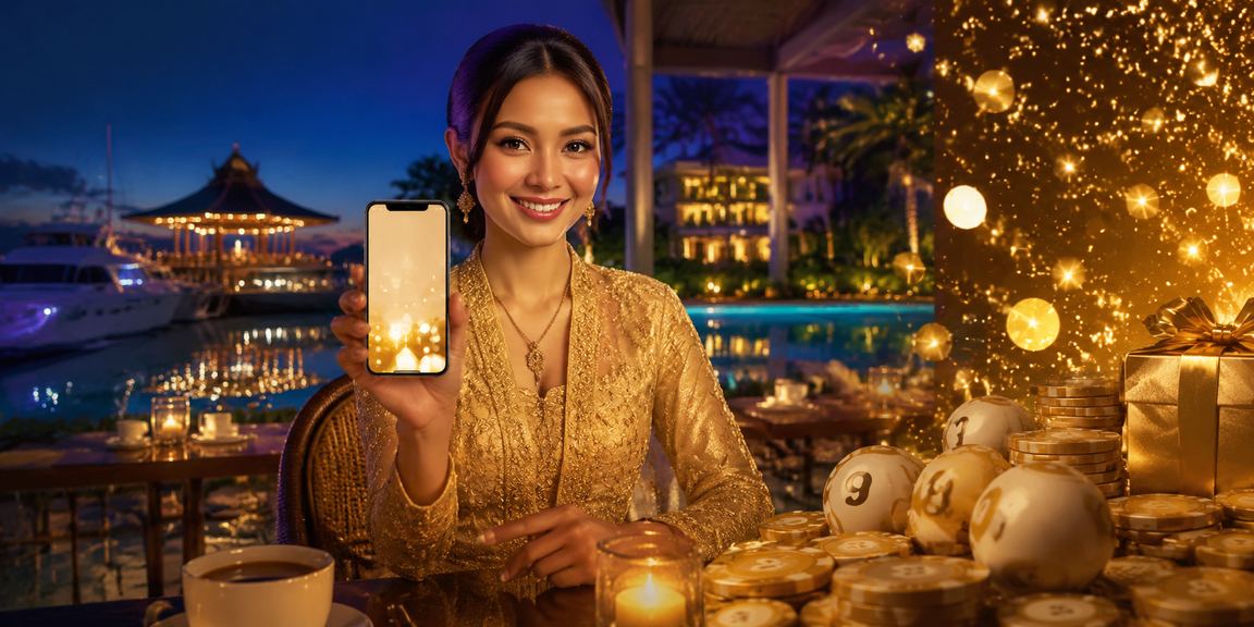 Pengguna wanita di Terengganu berpakaian kebaya menikmati loteri dan jackpot 9600x